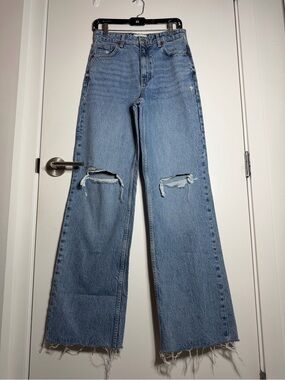 Zara Wide Leg FULL LENGTH TALL NEW